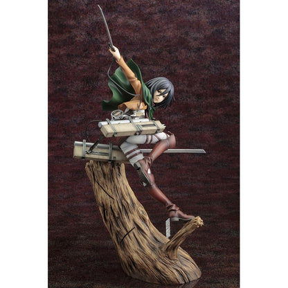 Attack on Titan Mikasa Ackerman Renewal Renewal Package Ver. 1/8 Statue Figure - Kotobukiya - ARTFX J