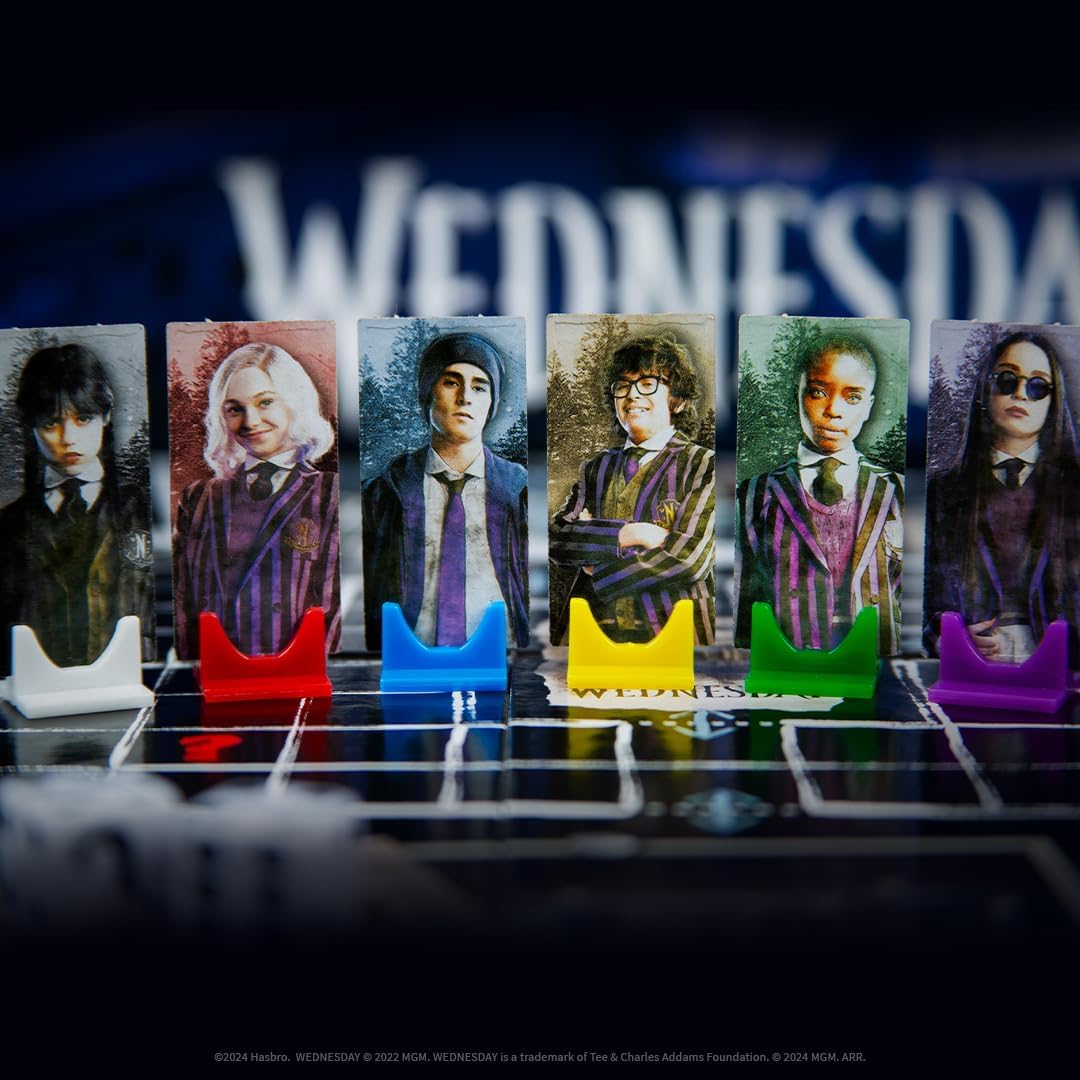 Clue: Wednesday Edition Board Game - The Addams Family - USAopoly