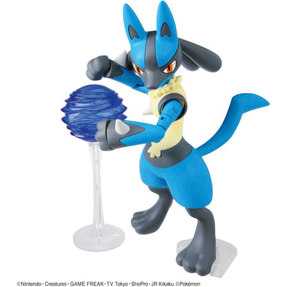 Pokemon Riolu & Lucario Figure Model Kit - Bandai Spirits