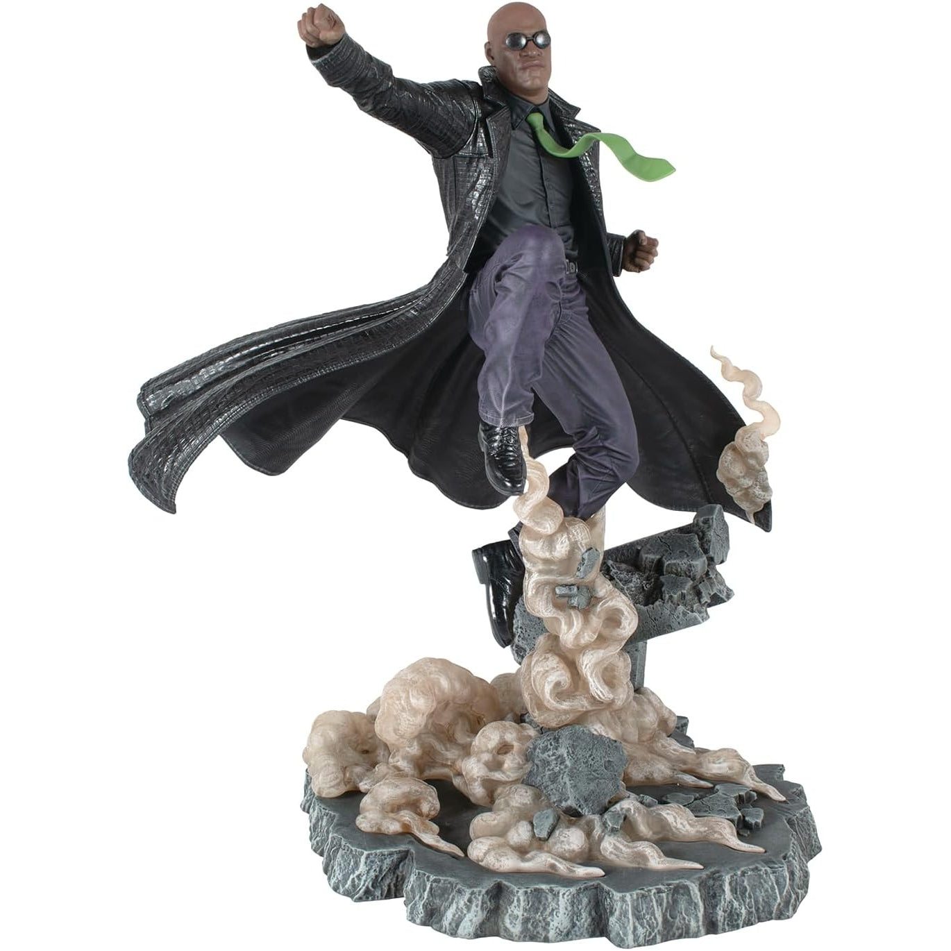 The Matrix Morpheus Diamond Gallery Deluxe PVC Statue