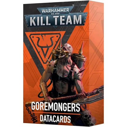 Warhammer 40,000 Kill Team Goremongers Data Cards - 40 Cards - Games Workshop