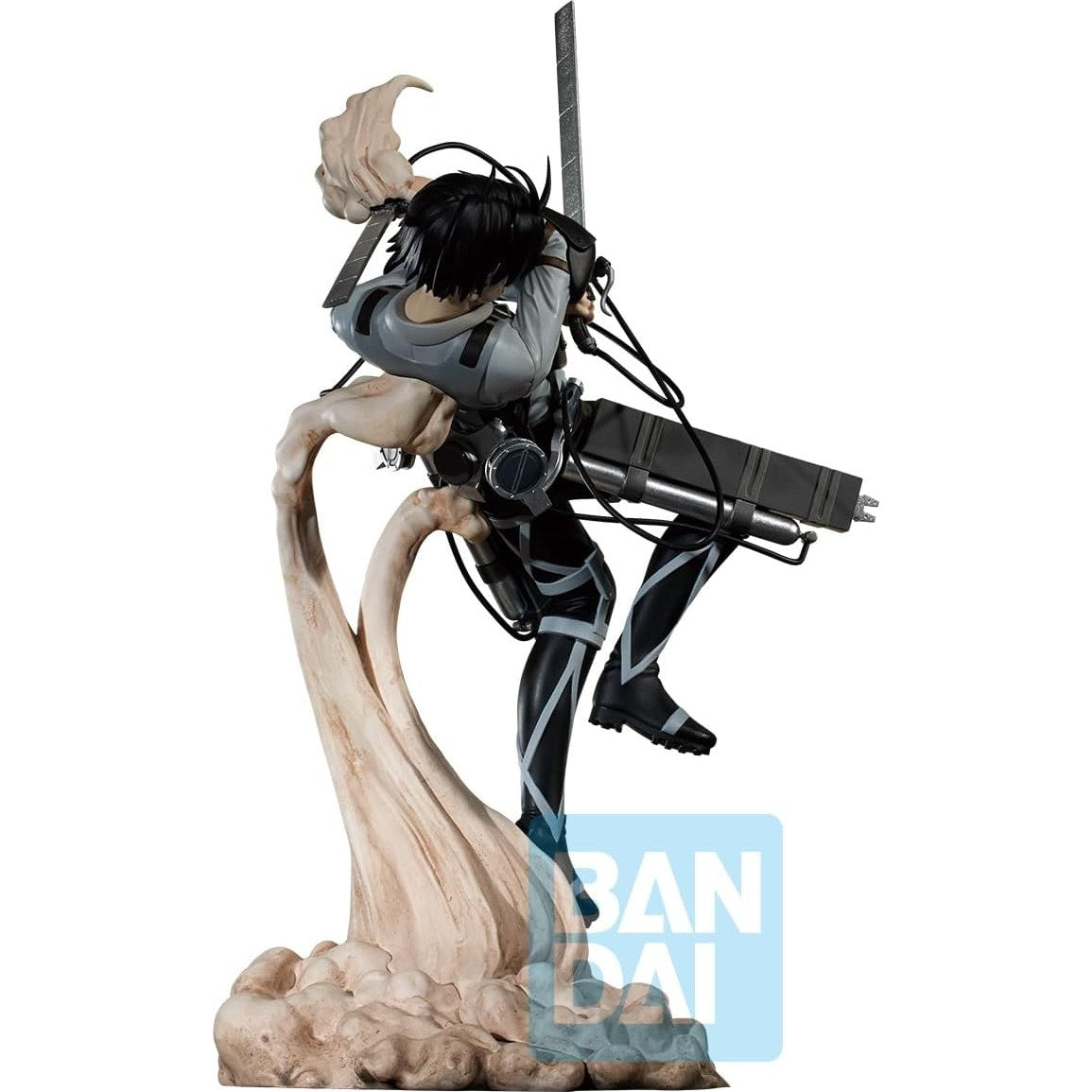 Attack on Titan Levi Ackerman Rumbling Figure - Bandai Spirits Ichibansho