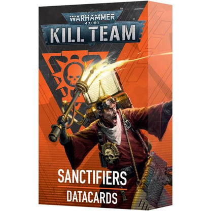 Warhammer 40,000 Kill Team Sanctifiers Data Cards - 37 Cards - Games Workshop