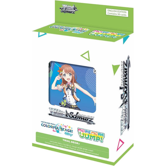 Weiss Schwarz Hatsune Miku: Colorful Stage! More More Jump! Trial Deck+ - 50 Cards, English Edition - Bushiroad