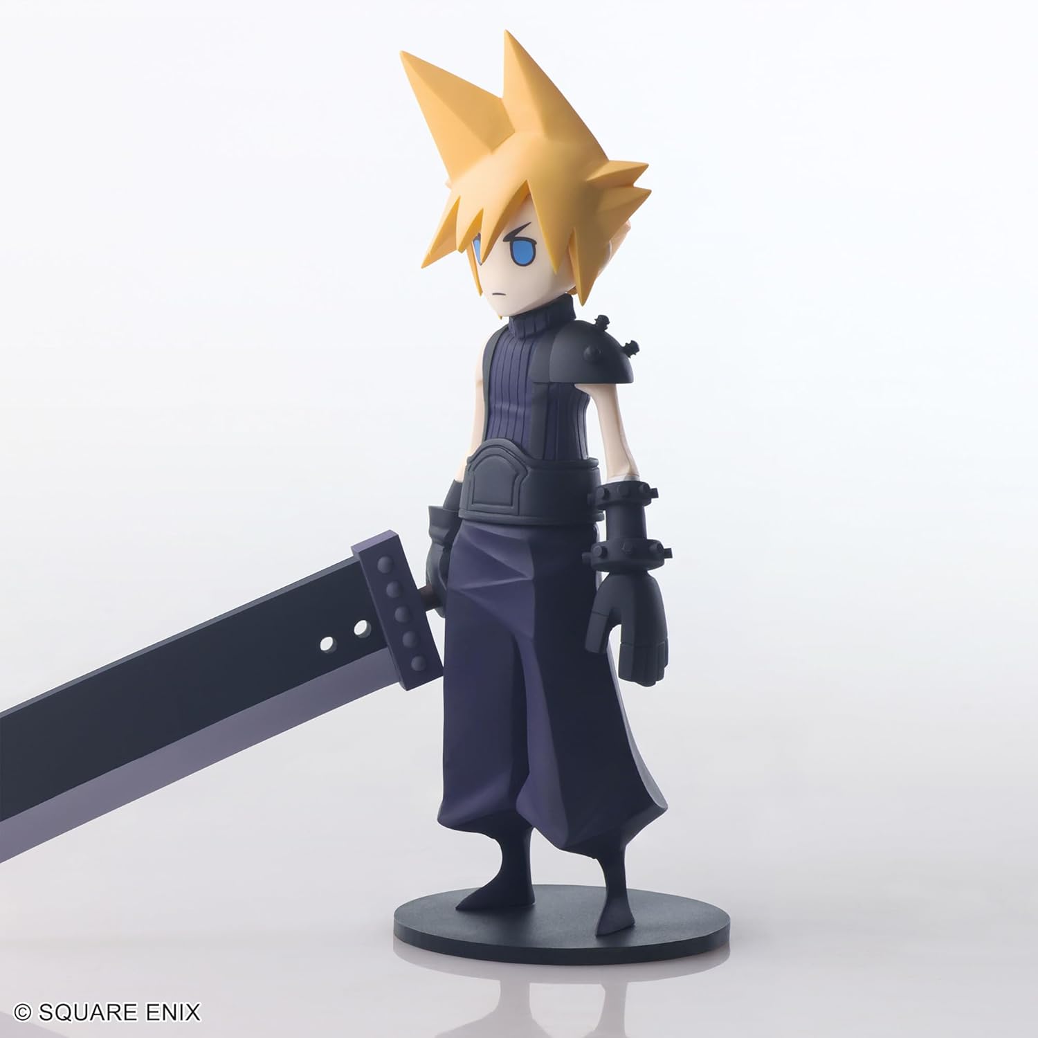 Final Fantasy VII: Rebirth Cloud Strife Mini Figure - Square Enix Static Arts