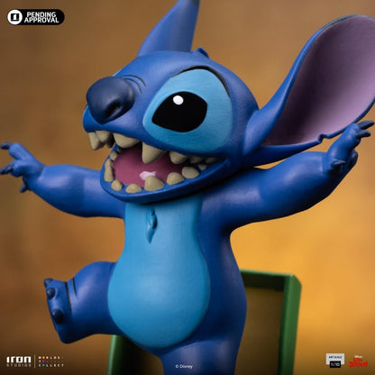Disney's Lilo & Stitch Stitch Collectible Statue - 1:10 Art Scale Polystone Figurine - Iron Studios