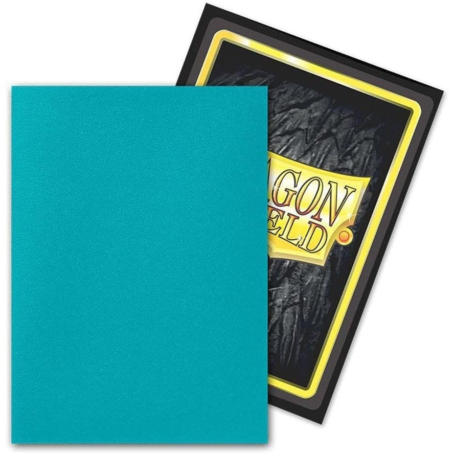 Matte Dual TCG Card Sleeves - Glacier Blue, 100 Count, Standard Size - Dragon Shield