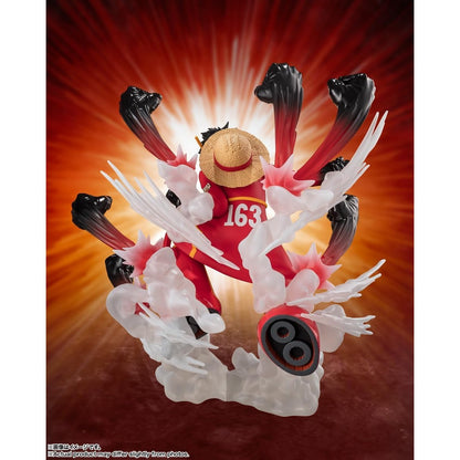 One Piece Monkey D. Luffy Gum Gum Hawk Gatling Statue Figure - FiguartsZERO Extra Battle
