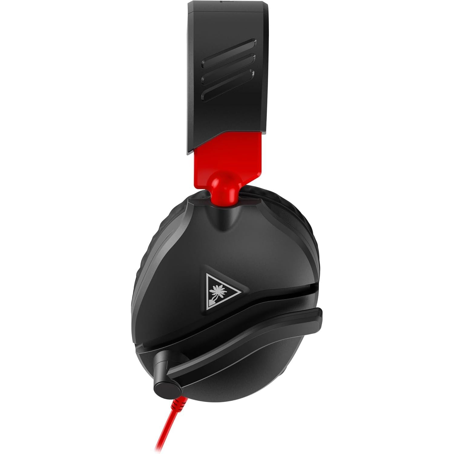 Recon 70 Wired Gaming Headset Black/Red - Xbox Series X|S, Xbox One, PS5, PS4, Switch, PC, etc. - Turtle Beach
