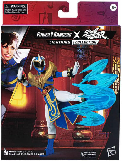 Power Rangers x Street Fighter Blazing Phoenix Chun-Li Action Figure - Hasbro Lightning Collection