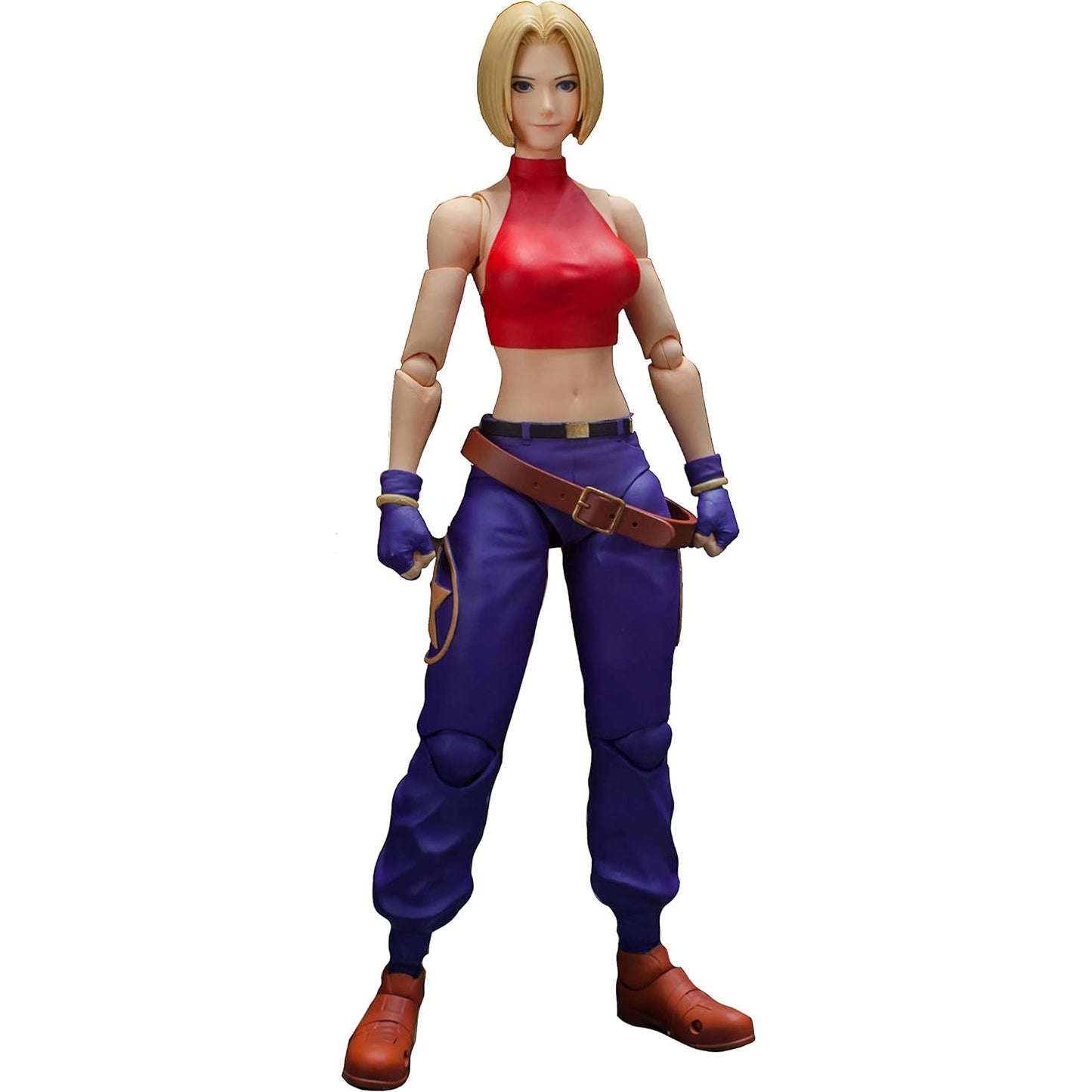 The King of Fighters '98 Blue Mary 1/12 Scale Action Figure - Storm Collectibles