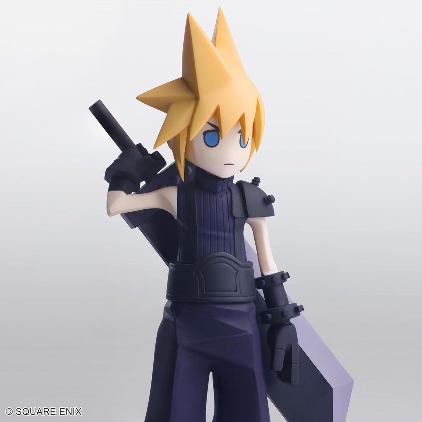 Final Fantasy VII: Rebirth Cloud Strife Mini Figure - Square Enix Static Arts