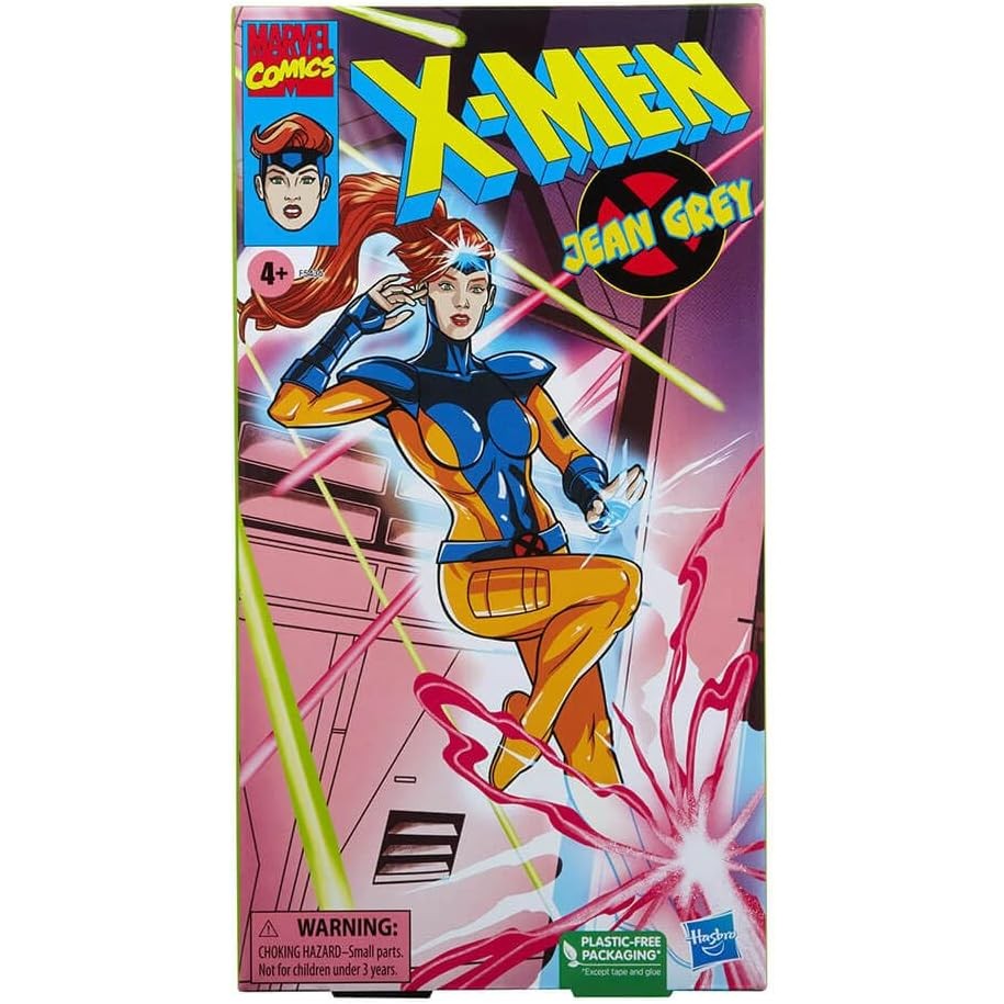 X-Men: The Animated Series Jean Grey Action Figure VHS Box - Hasbro