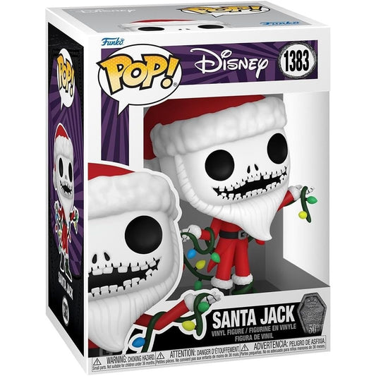 The Nightmare Before Christmas 30th Anniversary Santa Jack Funko Pop! #1383