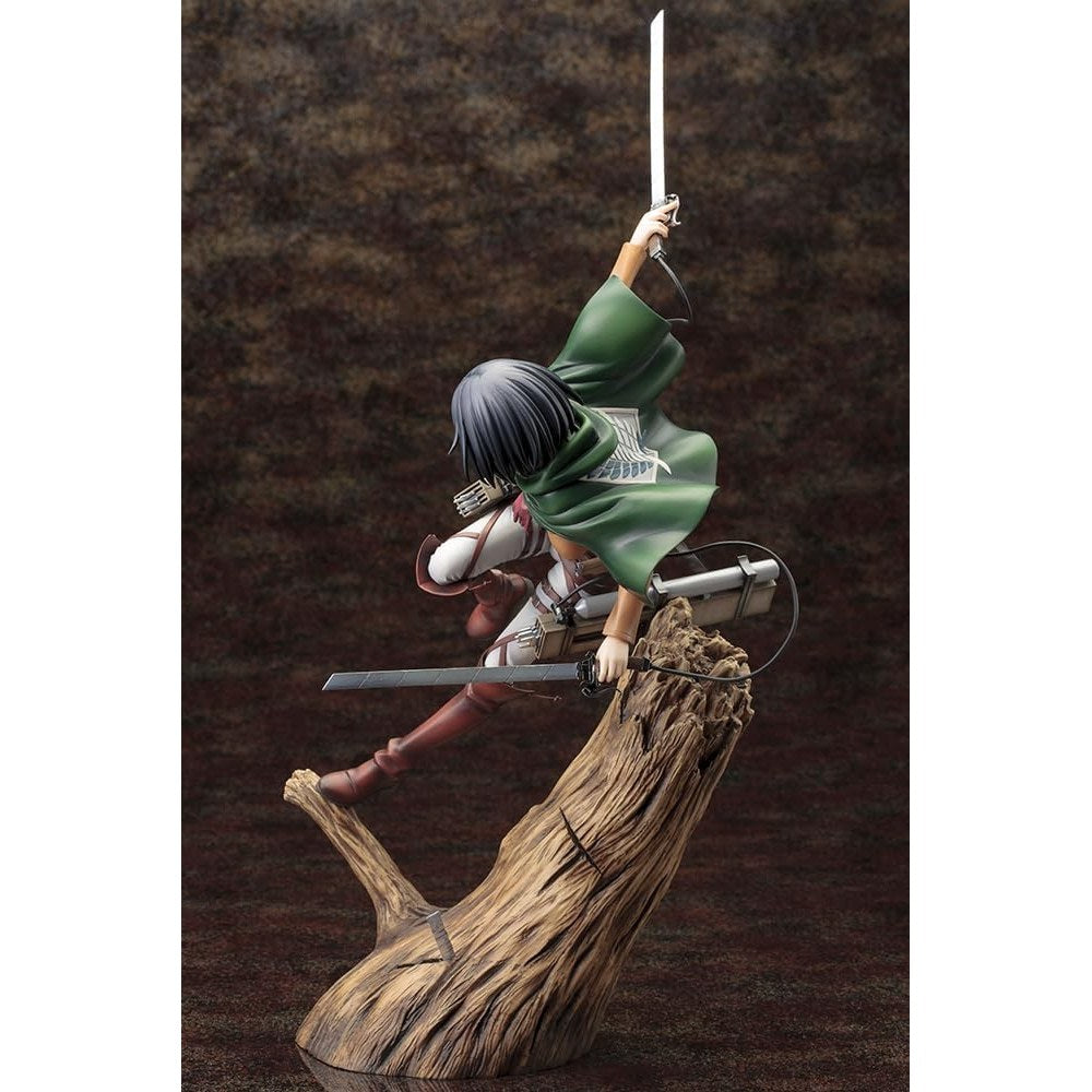 Attack on Titan Mikasa Ackerman Renewal Renewal Package Ver. 1/8 Statue Figure - Kotobukiya - ARTFX J