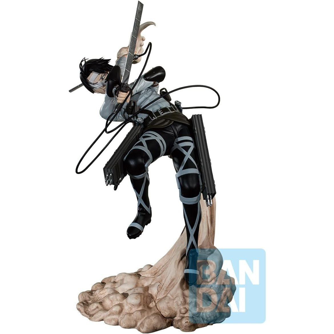 Attack on Titan Levi Ackerman Rumbling Figure - Bandai Spirits Ichibansho