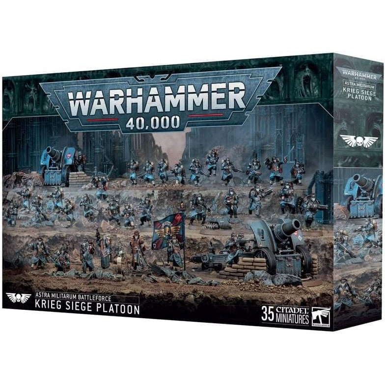 Warhammer 40,000 Astra Militarium Battleforce Krieg Siege Platoon - Games Workshop
