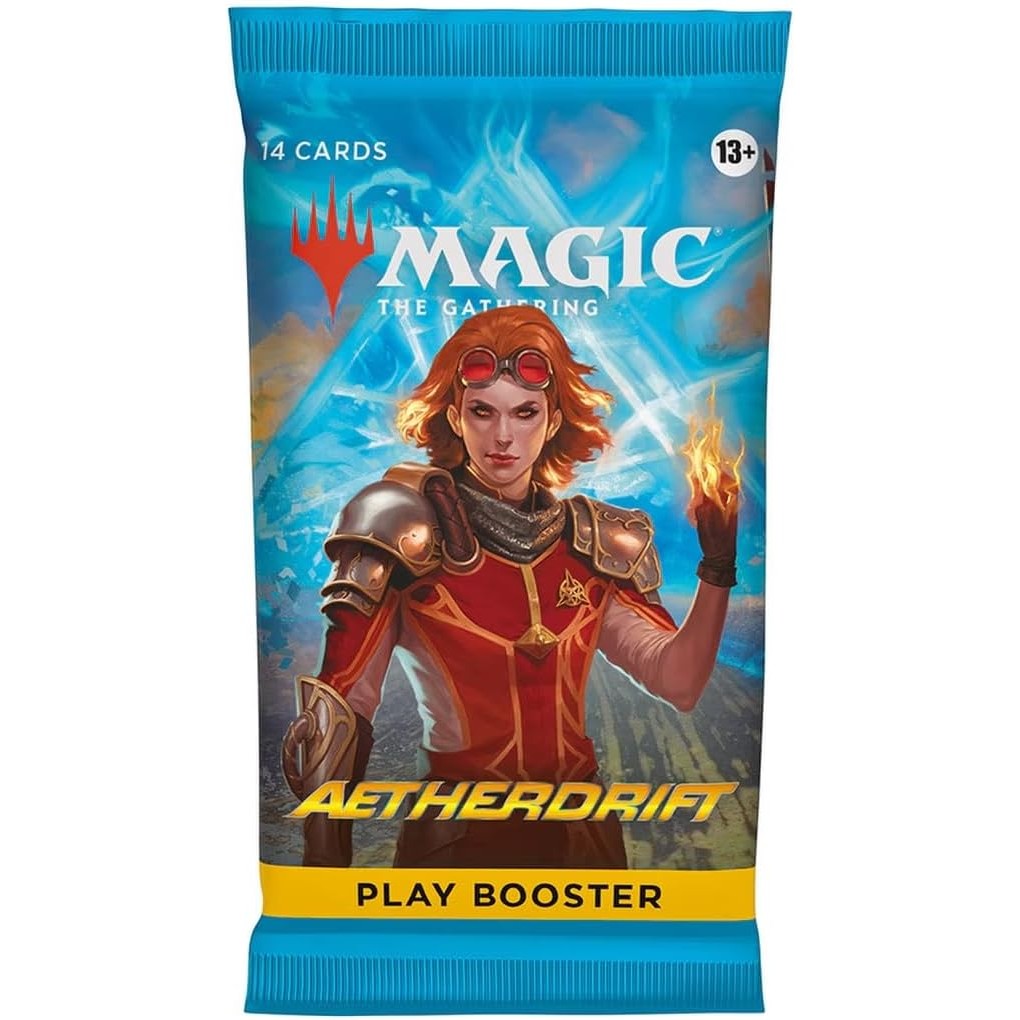 Magic: The Gathering TCG Aetherdrift Play Booster Pack - 14 Cards - Wizards of the Coast