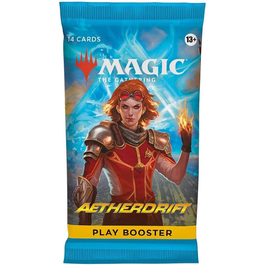 Magic: The Gathering TCG Aetherdrift Play Booster Pack - 14 Cards - Wizards of the Coast