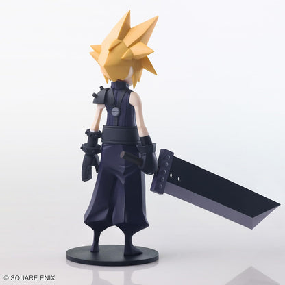 Final Fantasy VII: Rebirth Cloud Strife Mini Figure - Square Enix Static Arts