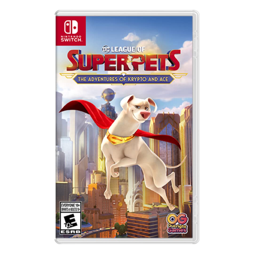 DC League of Super-Pets: The Adventures of Krypto and Ace - Nintendo Switch - Outright Games