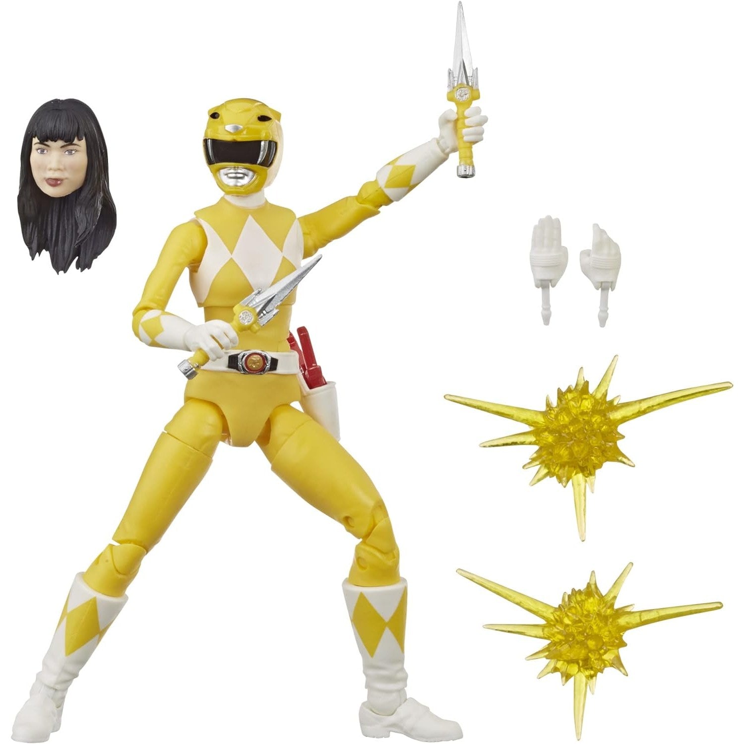 Power Rangers Yellow Ranger Action Figure - Hasbro - Lightning Collection