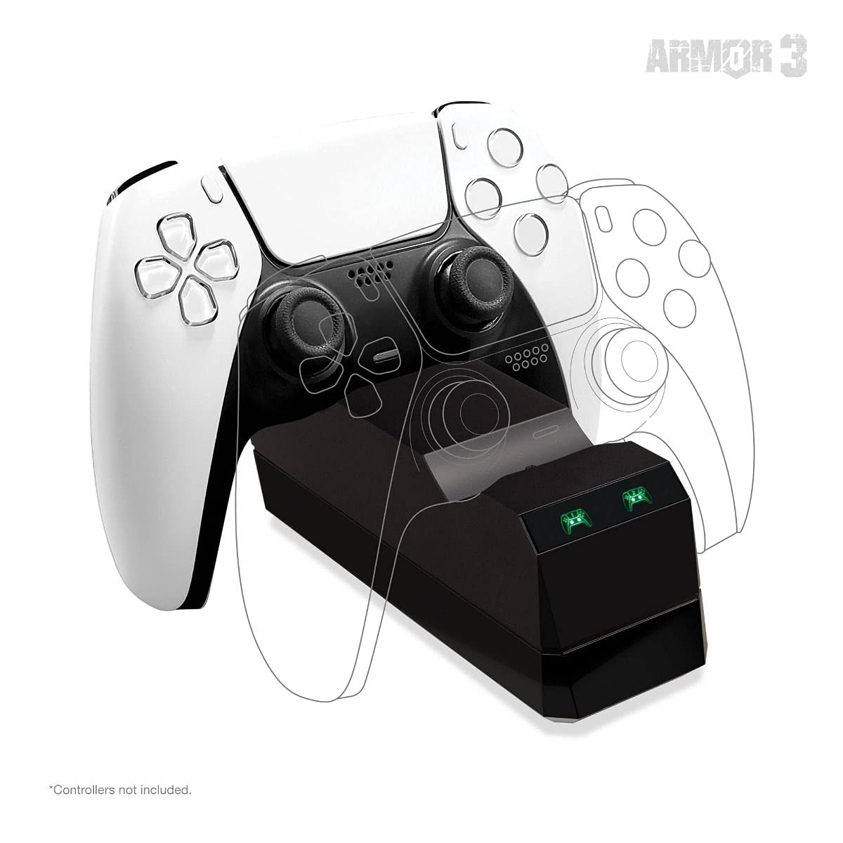Armor 3 Dual PS5 DualSense Controller Charging Station - PlayStation 5 - G-Dreamera