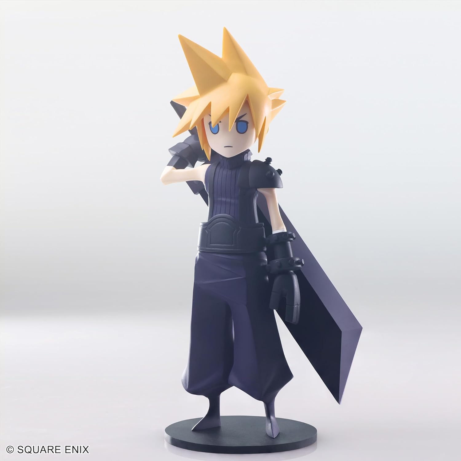 Final Fantasy VII: Rebirth Cloud Strife Mini Figure - Square Enix Static Arts