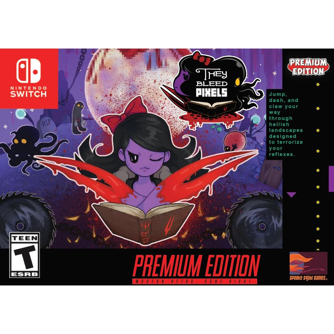 They Bleed Pixels Retro Edition Premium Edition - Nintendo Switch - Premium Edition Games