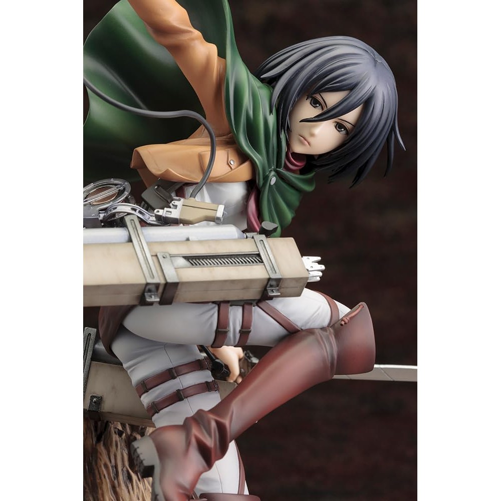 Attack on Titan Mikasa Ackerman Renewal Renewal Package Ver. 1/8 Statue Figure - Kotobukiya - ARTFX J