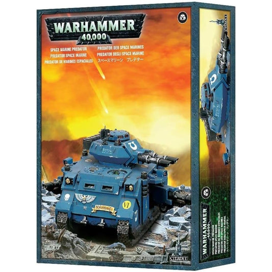 Warhammer 40,000 Space Marines Predator - Tank Model Kit - Games Workshop