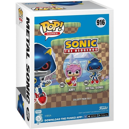 Sonic the Hedgehog Metal Sonic Vinyl Figure - Funko - POP! Games #916