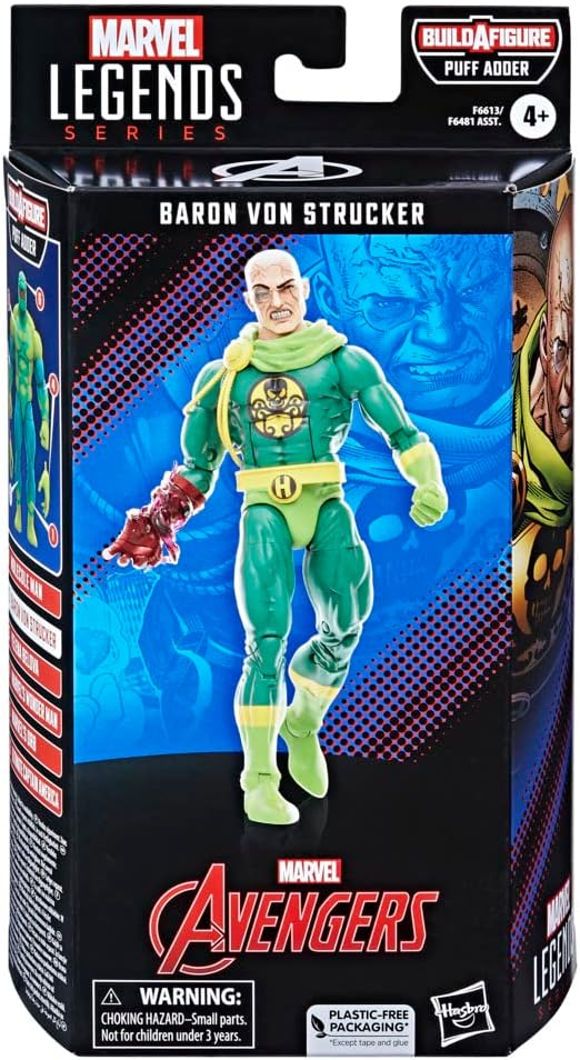 Marvel Baron Von Strucker Legends Series Figure