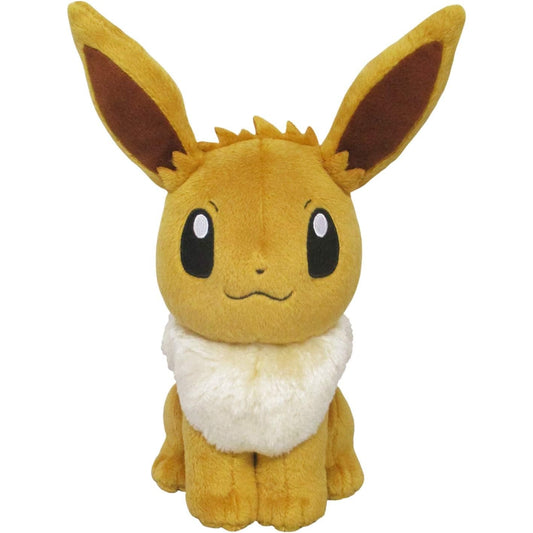 Pokemon Eevee 7" Stuffed Plush - San-ei - All Star Collection