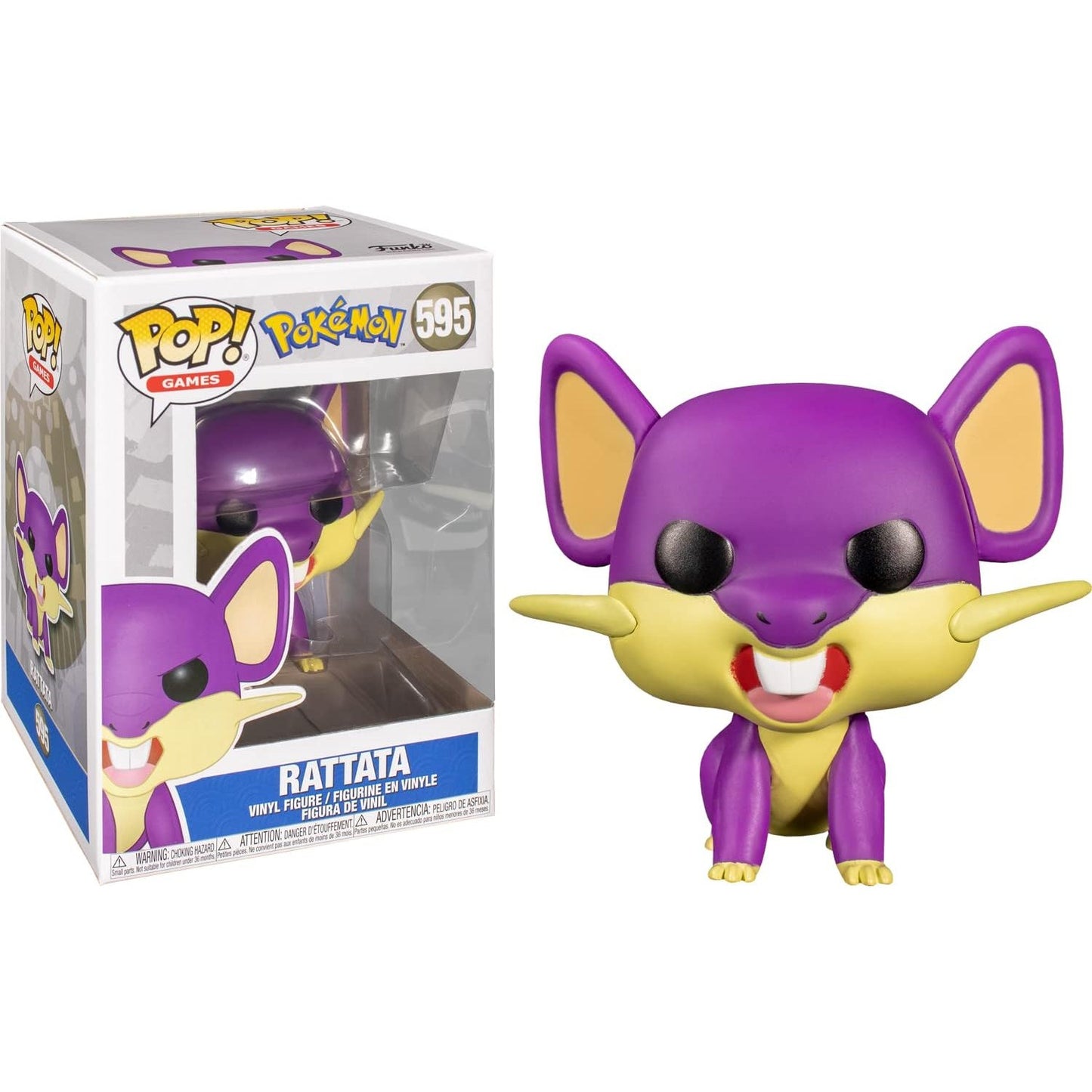 Funko Pop! Games: Pokemon - Rattata #595