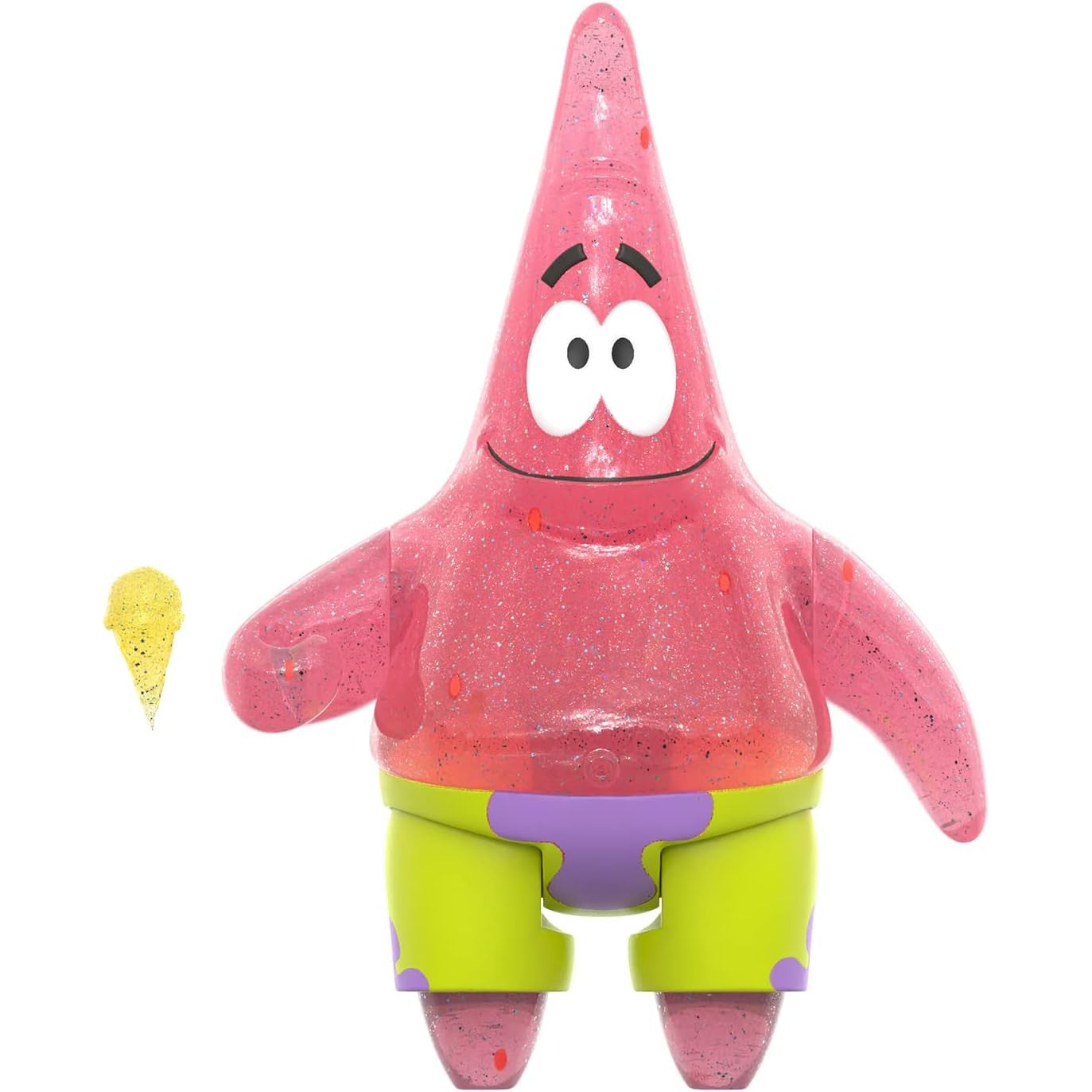 SpongeBob SquarePants SpongeBob and Patrick Glitter Figure 2-Pack - Super7 - SDCC 2022 Exclusive!