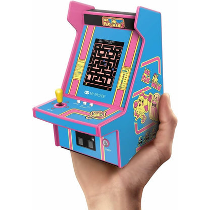 Ms. Pac-Man Micro Player Pro Portable Retro Arcade - Mini Video Game Cabinet - My Arcade