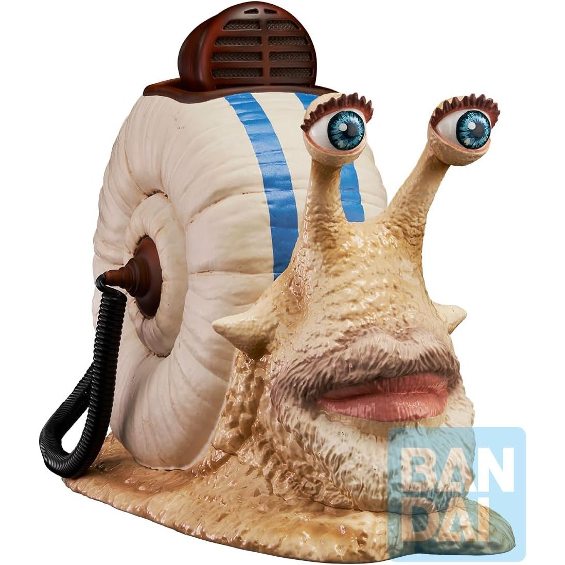One Piece: A Netflix Series Den Den Mushi Monkey D. Garp Ver. Statue Figure - Bandai Spirits - Ichibansho