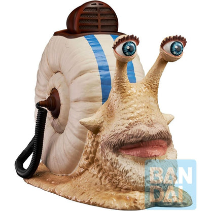 One Piece: A Netflix Series Den Den Mushi Monkey D. Garp Ver. Statue Figure - Bandai Spirits - Ichibansho