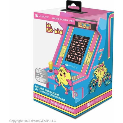 Ms. Pac-Man Micro Player Pro Portable Retro Arcade - Mini Video Game Cabinet - My Arcade