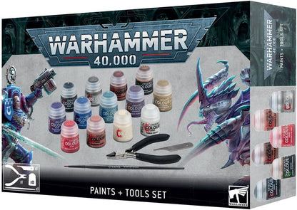 Warhammer 40,000 Paints + Tools Set - Games Workshop