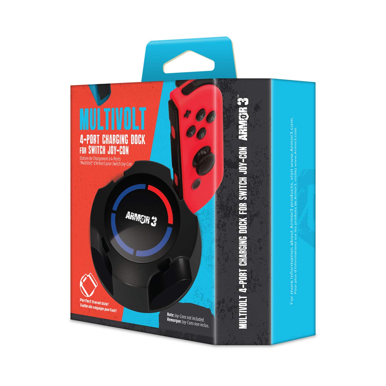 MultiVolt 4-Port Joy-Con Charging Dock - Nintendo Switch - Armor3
