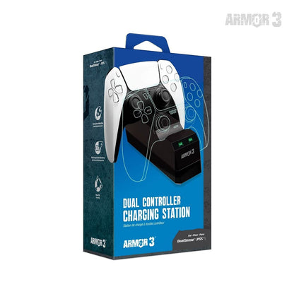 Armor 3 Dual PS5 DualSense Controller Charging Station - PlayStation 5 - G-Dreamera