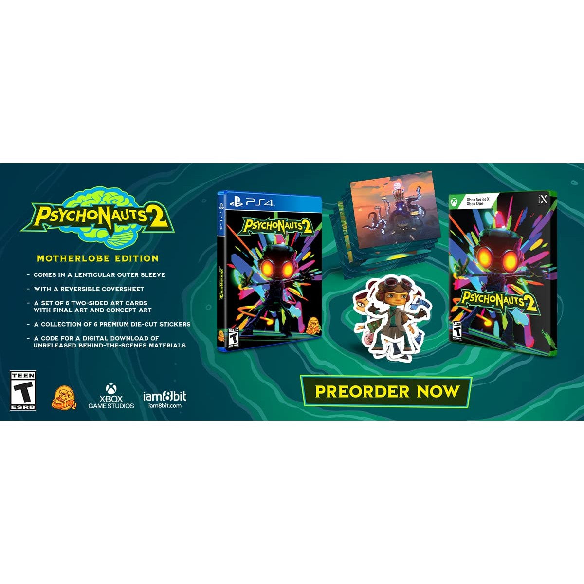 Psychonauts 2: Motherlobe Edition - Xbox Series X and Xbox One - iam8bit