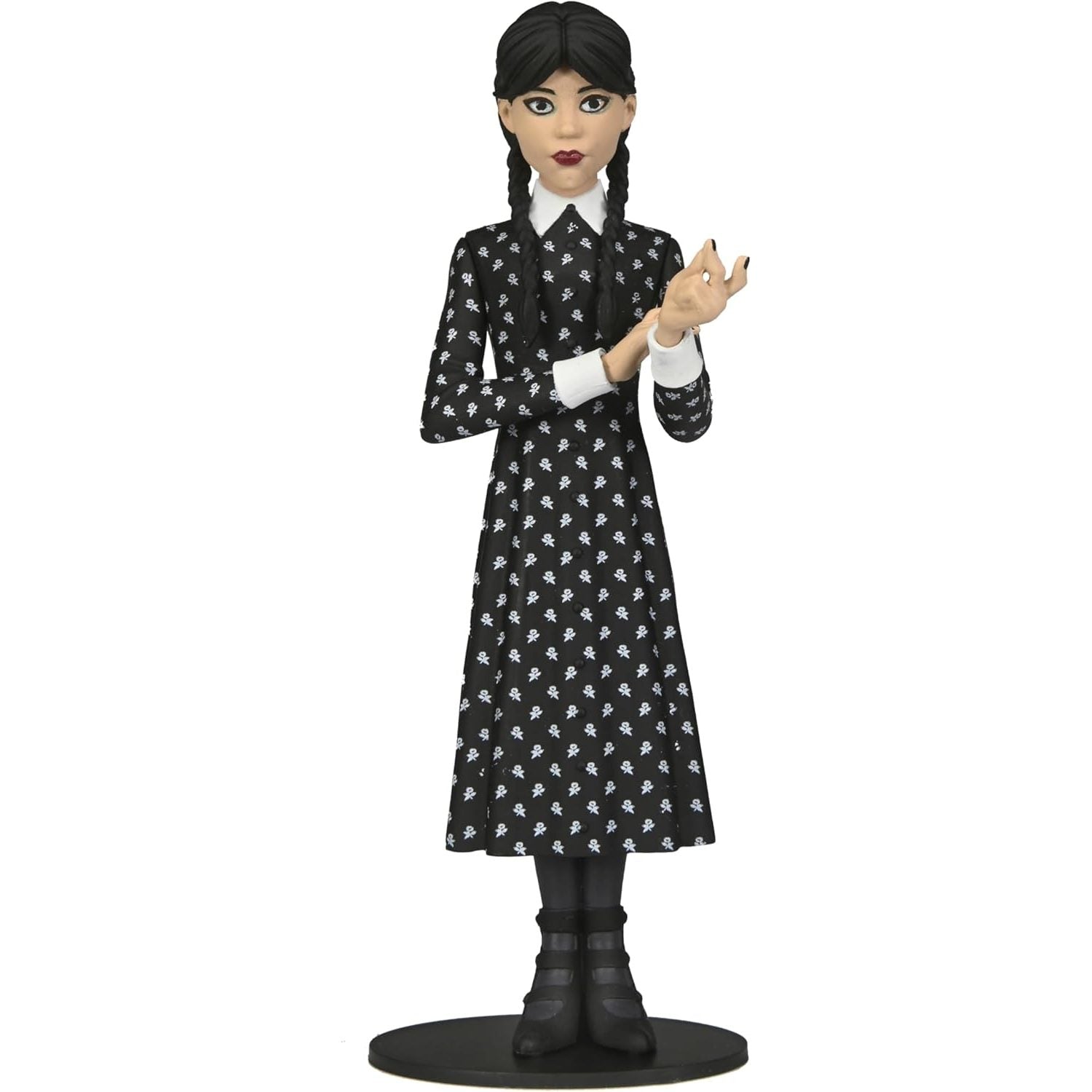 The Addams Family Wednesday Addams Classic Dress Figure - NECA - Toony Terrors