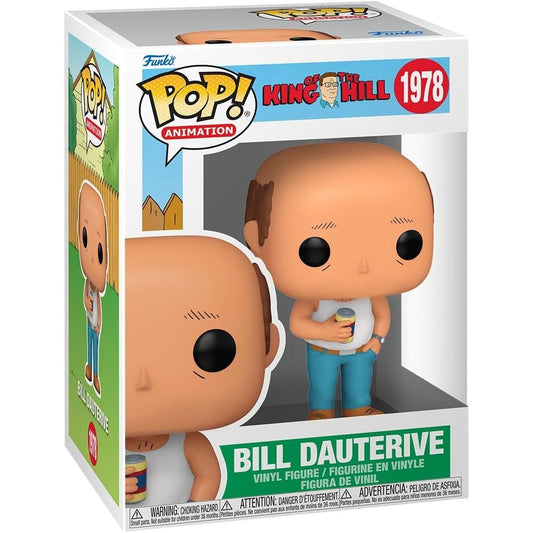 King of the Hill Bill Dauterive Vinyl Figure - Funko - Pop! Animation #1978