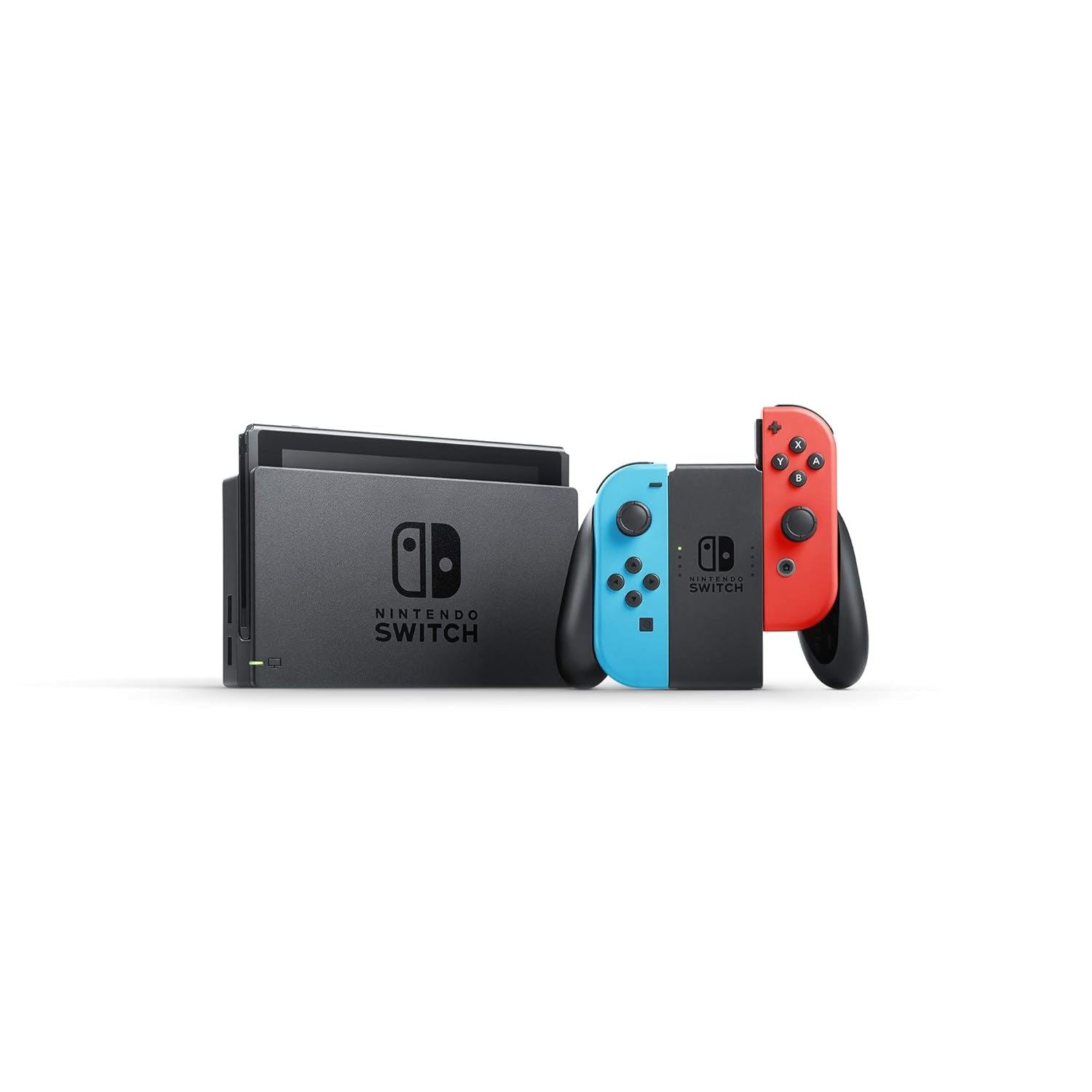 Nintendo Switch OLED Model Console - Neon Red & Blue Joy-Cons - Nintendo