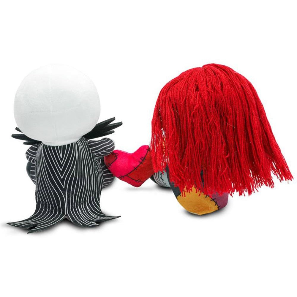 The Nightmare Before Christmas Jack & Sally with Heart Plush - Kidrobot - Phunny Line