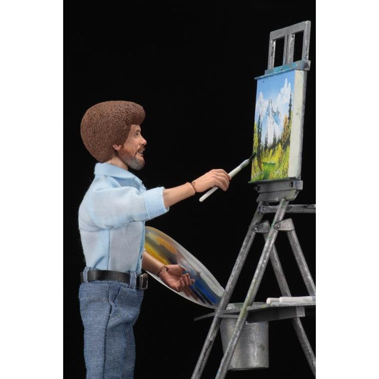 The Joy of Painting Bob Ross Clothed Action Figure - NECA