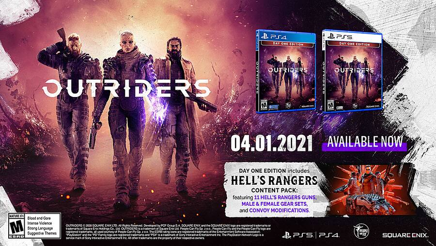 Outriders Day One Edition - PlayStation 5 - Square Enix